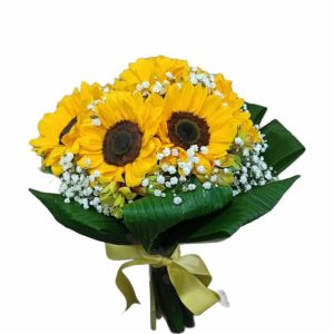 BOUQUET COMPACTO DE GIRASSOL