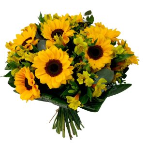 Bouquet de Girassol com astromelia