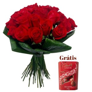 Bouquet 12 Rosas colombianas S Folhagem ( Promoção )