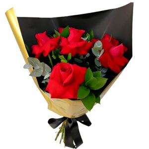Bouquet 6 Rosas Colombianas